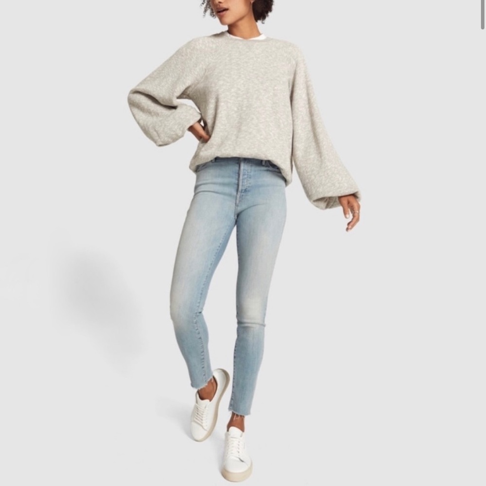 Mother Denim • The Stunner Ankle Fray • Tinge
